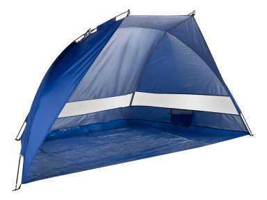 CARPA PARAVIENTO KLIMBER CON FILTRO UV / PLAYA CAMPING AZUL - 1