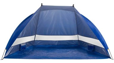 CARPA PARAVIENTO KLIMBER CON FILTRO UV / PLAYA CAMPING AZUL - 2