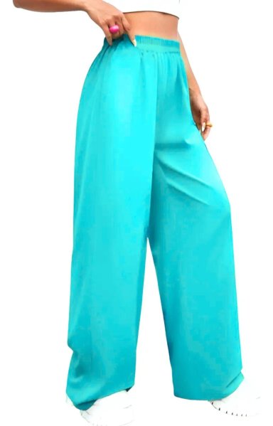 PANTALON PALAZZO ANCHO, TELA LIVIANA VERANO 303 - 1