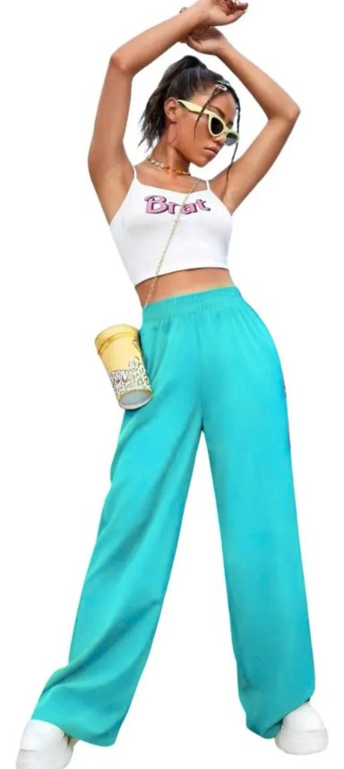 PANTALON PALAZZO ANCHO, TELA LIVIANA VERANO 303 - 2