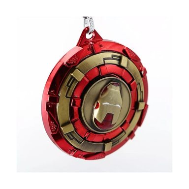 LLAVERO METALICO PREMIUM ESCUDO IRON MAN AVENGERS 5CM - 3