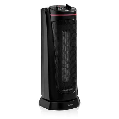 CALEFACTOR ELECTRICO VENTILADOR 2000W 2N NEGRO KPT-2068 PTC KENDAL - 1