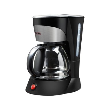 CAFETERA ELECTRICA CON JARRA DE VIDRIO 800W TH-130 THOMAS - 1