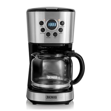 CAFETERA ELECTRICA 1.8L 900W JARRA DE VIDRIO TH-141 THOMAS - 1