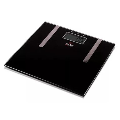 BALANZA PESO DIGITAL 150KG NEGRO LUXURY NEGRO SCF2000 GAMA - 1