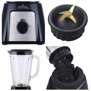 LICUADORA 1500ML JARRA PLASTICA UT-TITAN500-B URSUS TROTTER - 4