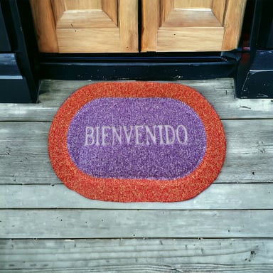 SET 3 ALFOMBRA CONTEMPORÁNEA MODERNA ANTIDESLIZANTE ENTRADA RESISTENTE JHN 60 X 40 CM - 3