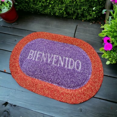 SET 3 ALFOMBRA CONTEMPORÁNEA MODERNA ANTIDESLIZANTE ENTRADA RESISTENTE JHN 60 X 40 CM - 10