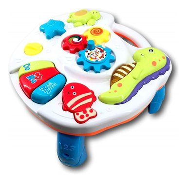 CENTRO ACTIVIDADES JUEGO APRENDIZAJE 2EN1 FORMA MESA BEBE LA - 2
