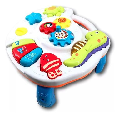 CENTRO ACTIVIDADES JUEGO APRENDIZAJE 2EN1 FORMA MESA BEBE LA - 6