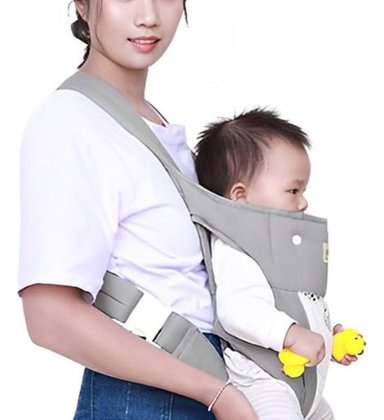 PORTABEBE ERGONOMICO 3 EN 1 AJUSTABLE SOPORTE LAU - 10