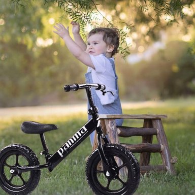 JUGUETE BICICLETA EQUILIBRIO NIÑOS SIN PEDALES APRENDER LAU - 10