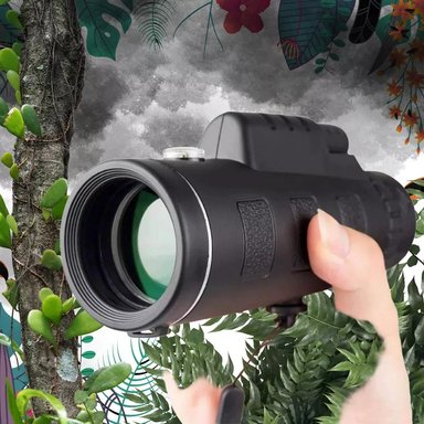 MONOCULAR HD ALTA POTENCIA SOPORTE TRIÁNGULO ALCANCE JHN - 3