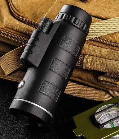 MONOCULAR HD ALTA POTENCIA SOPORTE TRIÁNGULO ALCANCE JHN - 9
