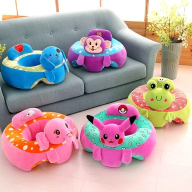 COJÍN SILLÓN APRENDIZAJE BEBÉ APOYO ANIMALES JHN - 8