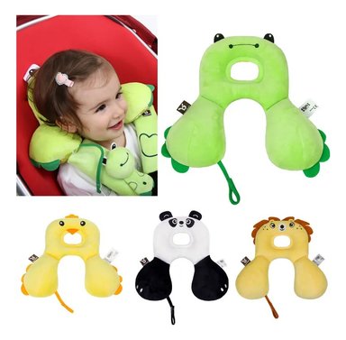 ALMOHADA FORMA U PROTECCION CABEZA CUELLO VIAJE BEBE LAU - 2