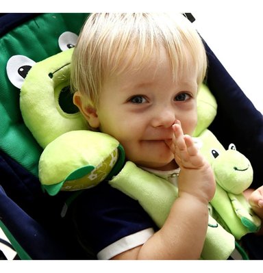 ALMOHADA FORMA U PROTECCION CABEZA CUELLO VIAJE BEBE LAU - 5