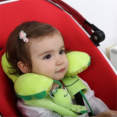 ALMOHADA FORMA U PROTECCION CABEZA CUELLO VIAJE BEBE LAU - 8