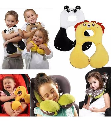 ALMOHADA FORMA U PROTECCION CABEZA CUELLO VIAJE BEBE LAU - 9
