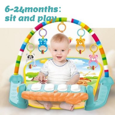 CENTRO ACTIVIDADES GIMNASIO MUSICAL PIANO JUGUETE BEBE LAU - 5