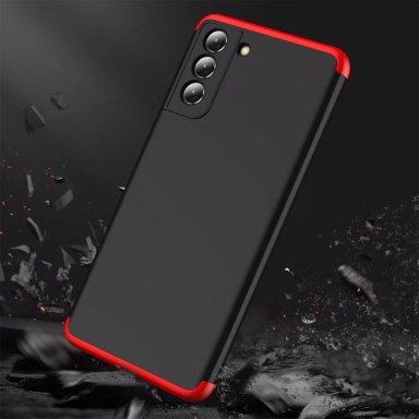 CARCASA PARA SAMSUNG GALAXY S21 FE 360° MARCA GKK + HIDROGEL - 4