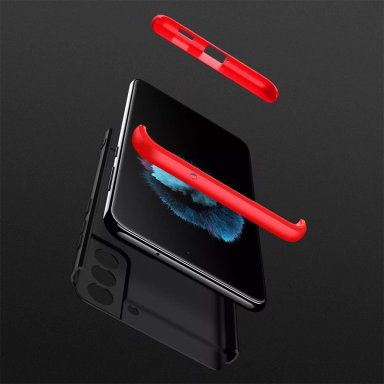 CARCASA PARA SAMSUNG GALAXY S21 FE 360° MARCA GKK + HIDROGEL - 5