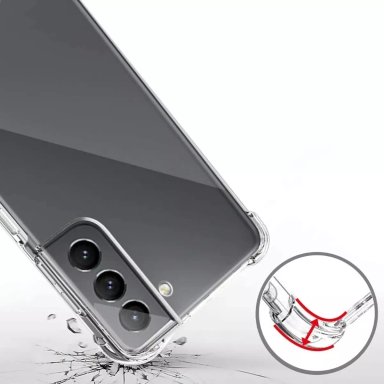 CARCASA PARA SAMSUNG S21 TRANSPARENTE COFOLK + HIDROGEL - 3