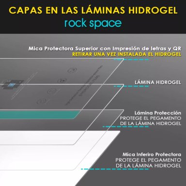 LAMINA HIDROGEL PARA TABLET HUAWEI MATEPAD 12 X - ROCK SPACE - 4