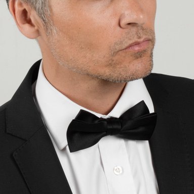 CORBATIN TIPO HUMITA COLOR NEGRO GENT PIERCE - 3