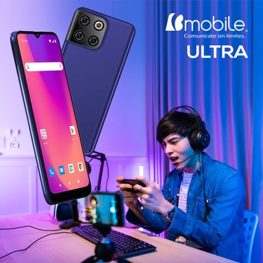 SMARTPHONE BMOBILE ULTRA 4G . 128GB 4+3 RAM - 2