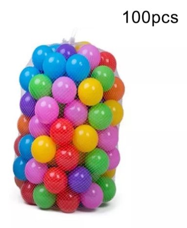 PELOTA COLORES 100 UNIDADES 5.5 CM - 2