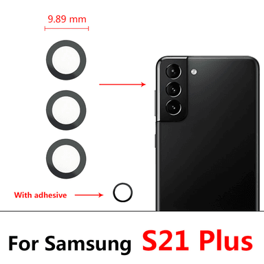 VIDRIO DE CAMARA TRASERA PARA SAMSUNG S21 PLUS - 2