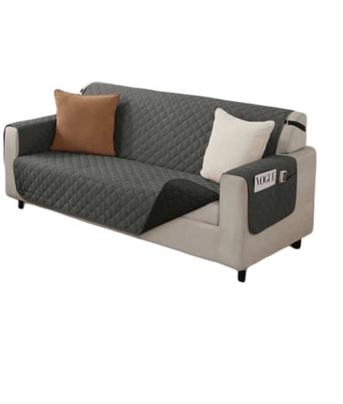 JUEGO DE 3 -1 -1 FUNDA SOFÁ SILLÓN SOBREPONER BICOLOR - 3