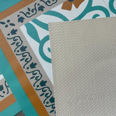 SET 2 ALFOMBRAS DE COCINA FLOR DE ESPARTA - 7