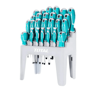 SET DESTORNILLADORES TOTAL TOOLS THT250626 26 PIEZAS - 1
