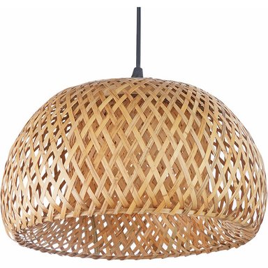 LAMPARA TECHO COLGANTE RATAN MODELO OLIVA RATAN NATURAL - 1
