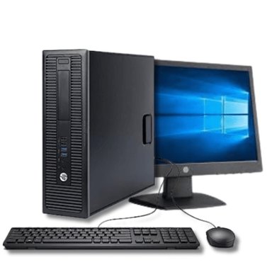 KIT COMPUTADOR HP PRODESK 600 G2 SFF INTEL CORE I5 3.60GHZ 8GB RAM DDR4 500GB HDD 240GB SSD WIN10 - 1