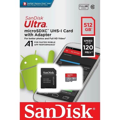 MEMORIA MICROSD 512GB ULTRA MICROSDXC UHS-1 SANDISK - 1