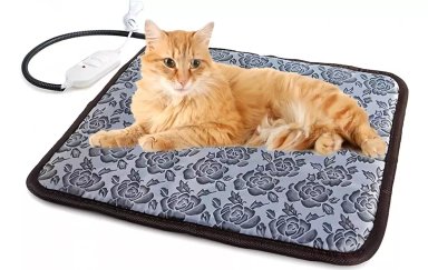 MANTA ALFOMBRA IMPERMEABLE CALEFACTOR ELÉCTRICO PERRO- GATO - 1