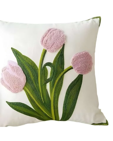 JUEGO DE 6 FUNDAS BORDADAS 45X45 F21 - 2