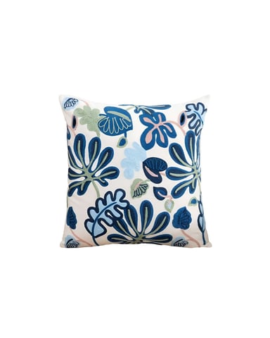 JUEGO DE 6 FUNDAS BORDADAS 45X45 F56 - 1