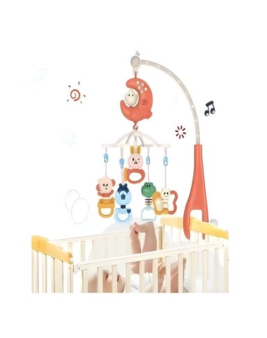 MOVIL PARA CUNA BEBÉ MUSICAL CON CONTROL 21N6 - 2