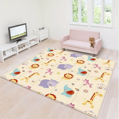 ALFOMBRA ANTIGOLPES BEBÉ, PLEGABLE, REVERSIBLE, 180X120 CM - 2