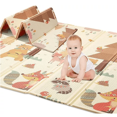 ALFOMBRA ANTIGOLPES PARA NIÑO Y BEBÉ, CON BOLSO, 180X200X1 CM, PREMIUM - 1