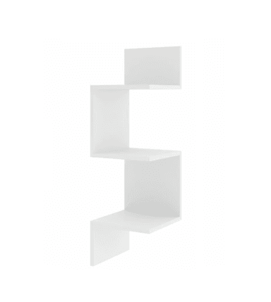 REPISA ESQUINERA MODERNA MINIMALISTA BLANCO - 1