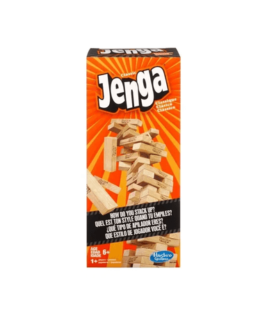 JUEGO DE MESA JENGA CLÁSICO: APILA BLOQUES EN TORRE - 1