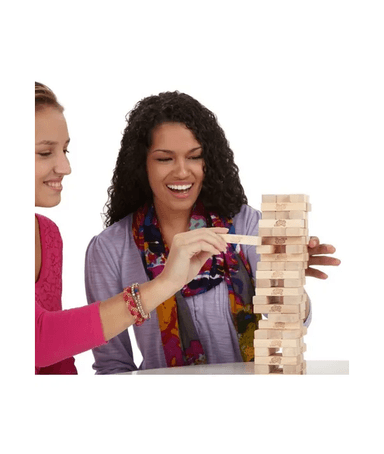 JUEGO DE MESA JENGA CLÁSICO: APILA BLOQUES EN TORRE - 3