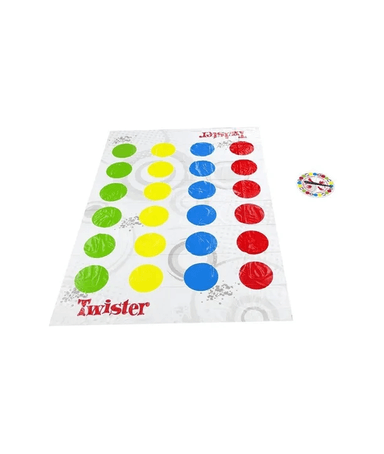 JUEGO TWISTER PARA 6 AÑOS EN ADELANTE BLANCO - 1