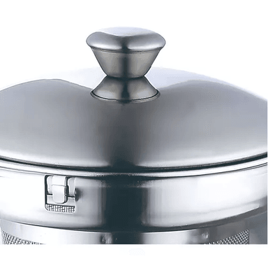 TETERA DE ACERO INOXIDABLE Y VIDRIO, 750 ML CON INFUSOR - 4