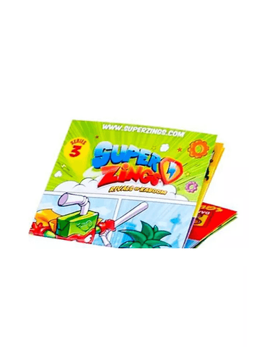 SUPERZINGS PACK CAJA FIGURAS COLECCIONABLES SERIE VERDE - 2
